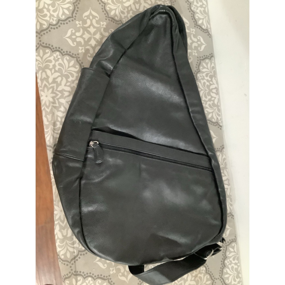 AmeriBag #363599 / Black Leather Sling Unisex